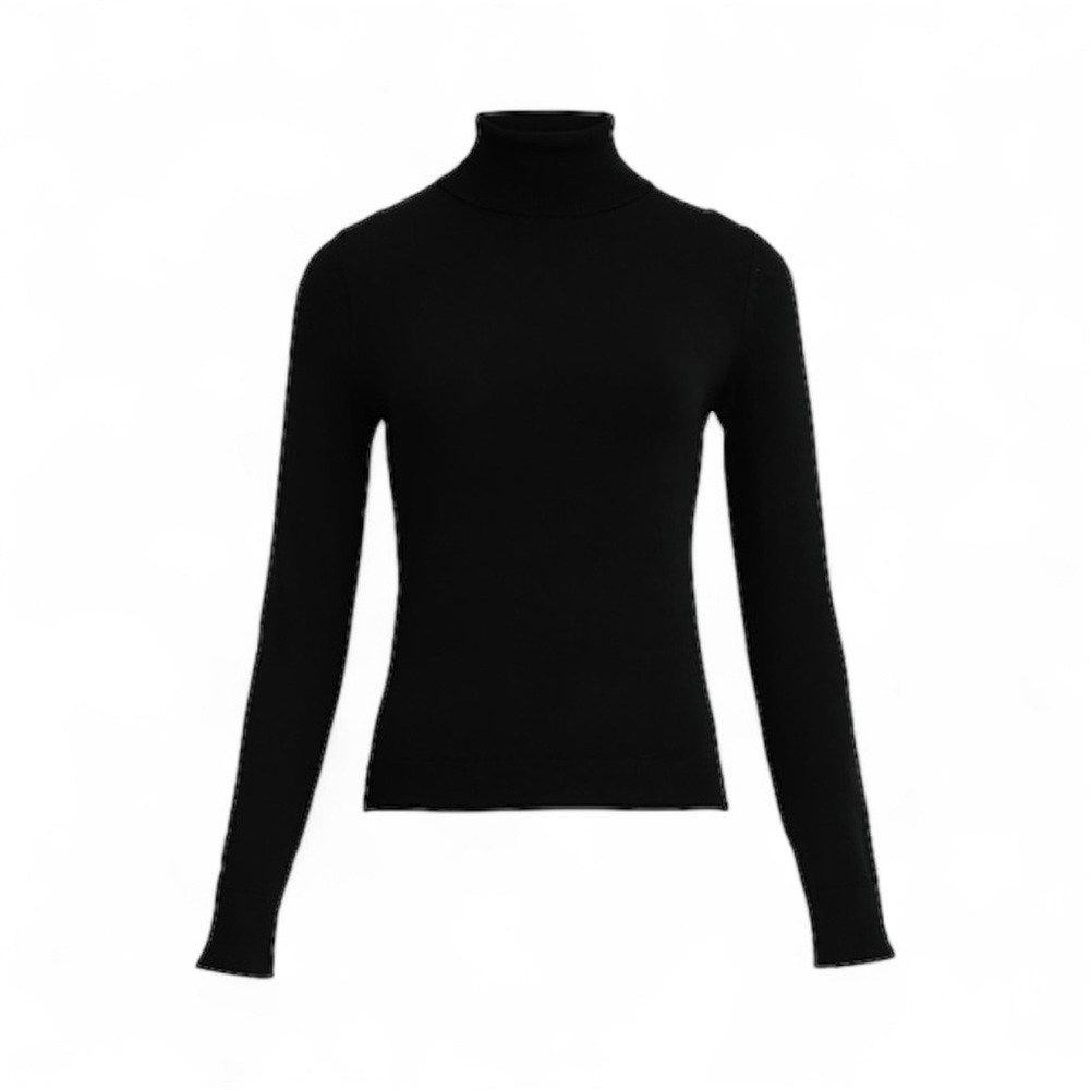 Black turtle neck